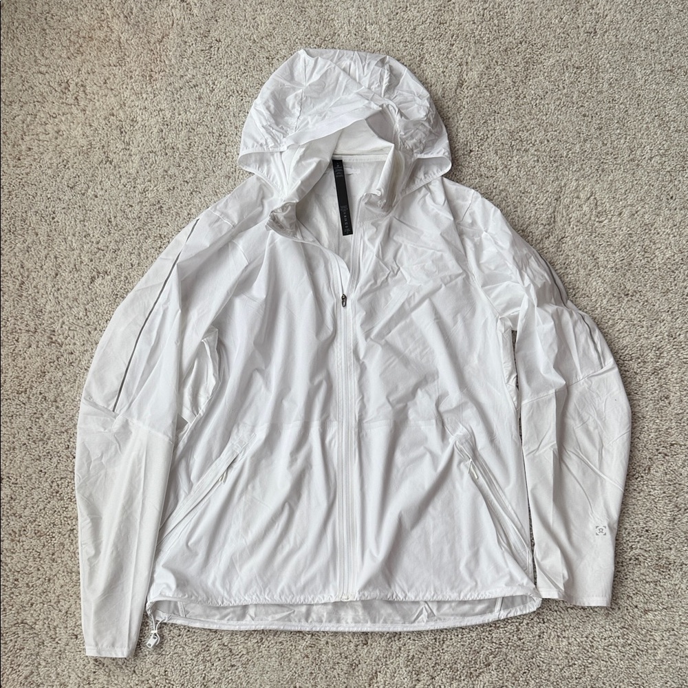 lululemon athletica White Windbreaker Jacket